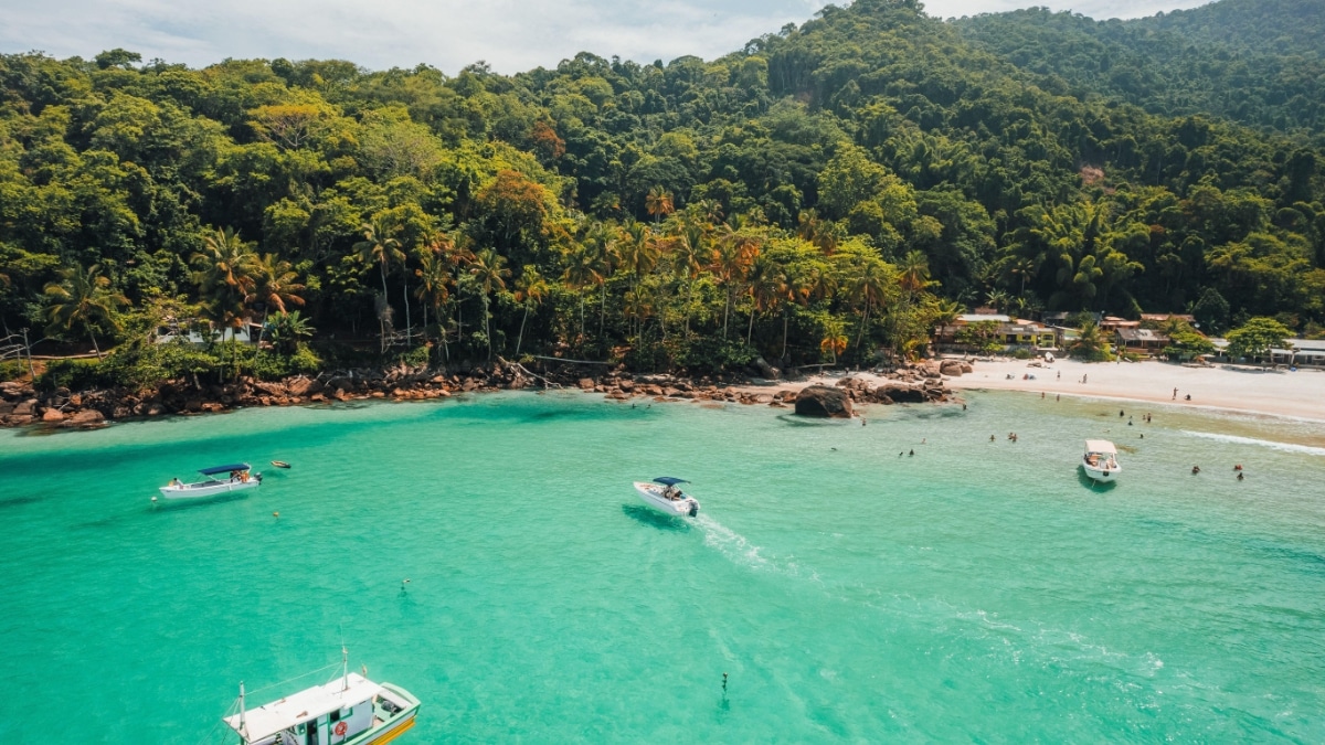 Passeio de barco no Rio